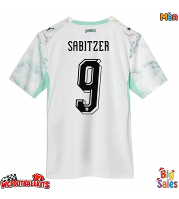 Austria Marcel Sabitzer #9 Replica Away Stadium Shirt World Cup 2026 Short Sleeve